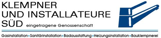 Logo Klempner und Installateure Süd e.G.