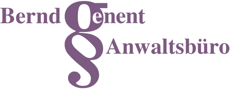 Logo Rechtsanwalt Genent