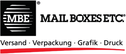 Logo Mail Boxes etc. Versand Verpackung Grafik Druck