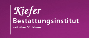 Logo Beerdigungsinstitut Kiefer GmbH