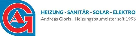 Logo Andreas Gloris Heizung-Sanitär-Solar-Elektro
