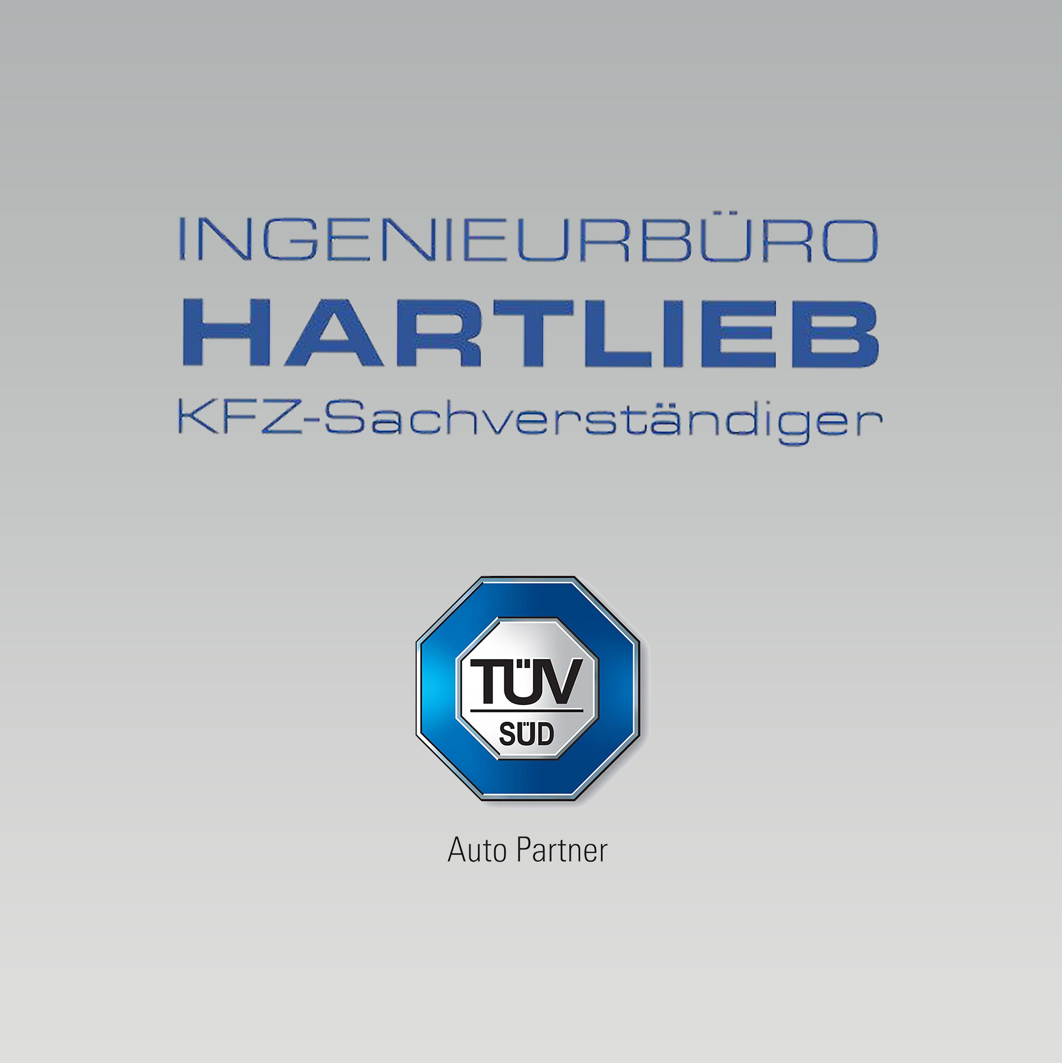 Logo INGENIEURBÜRO HARTLIEB, TÜV SÜD-Prüfstelle