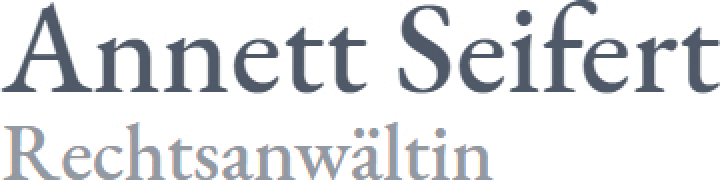 Logo Rechtsanwältin Annett Seifert