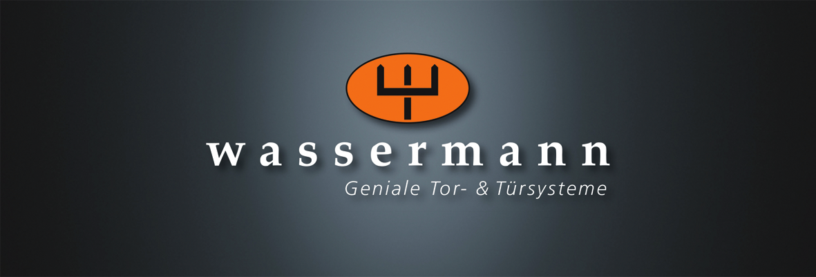 Logo Wassermann Geniale Tor- & Türsysteme
