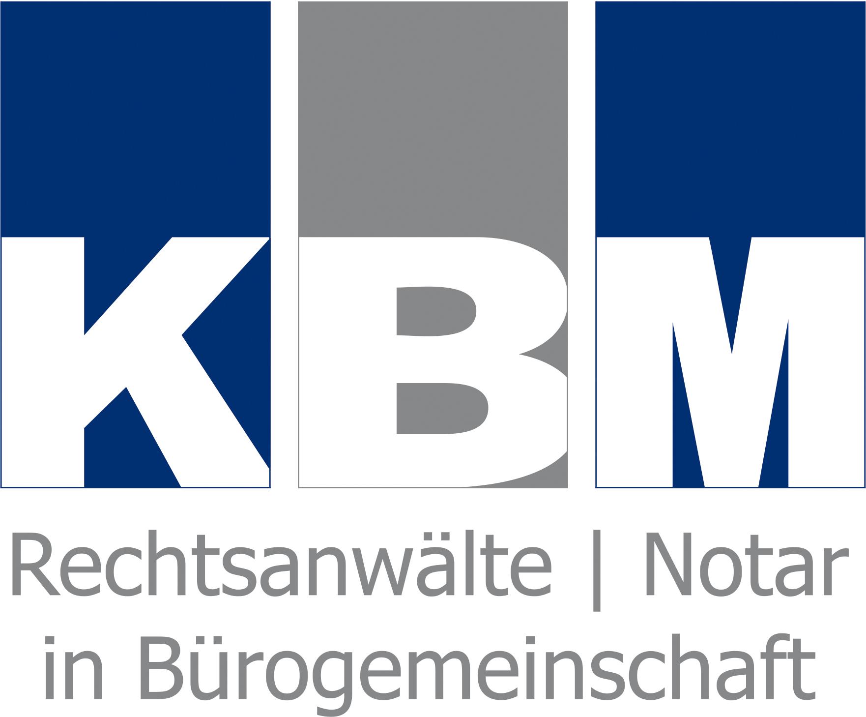 Logo KBM Rechtsanwälte – Notar in Bürogemeinschaft