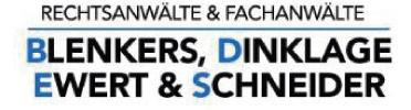 Logo Anwaltskanzlei Blenkers, Dinklage & Ewert