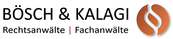 Logo Bösch & Kalagi Rechtsanwälte Partnerschaft mbB