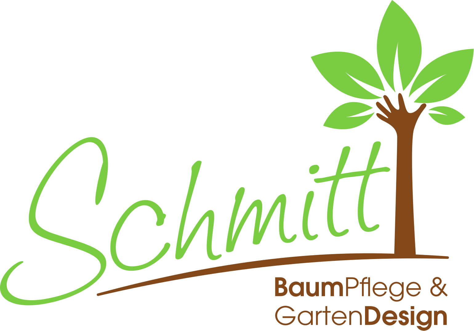 Logo BaumPflege & GartenDesign Schmitt