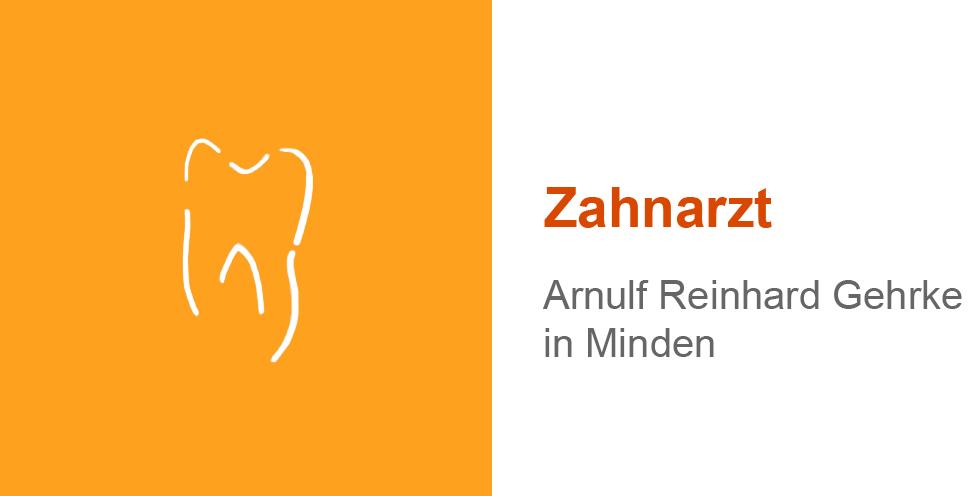 Logo Zahnarzt Arnulf Reinhard Gehrke in Minden