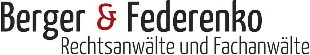 Logo Berger & Federenko Rechtsanwälte