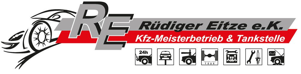 Logo Kfz- Meisterbetrieb und Tankstelle
