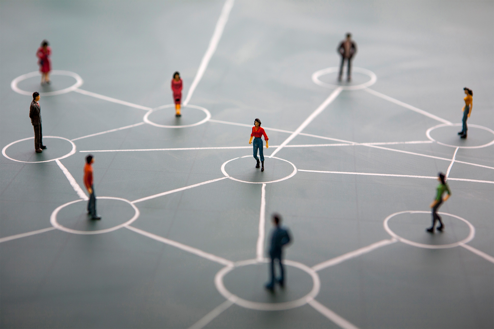 Data string connects people