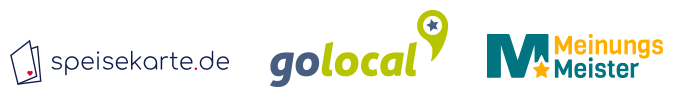 Logos speisekarte.de - golocal - Meinungsmeister